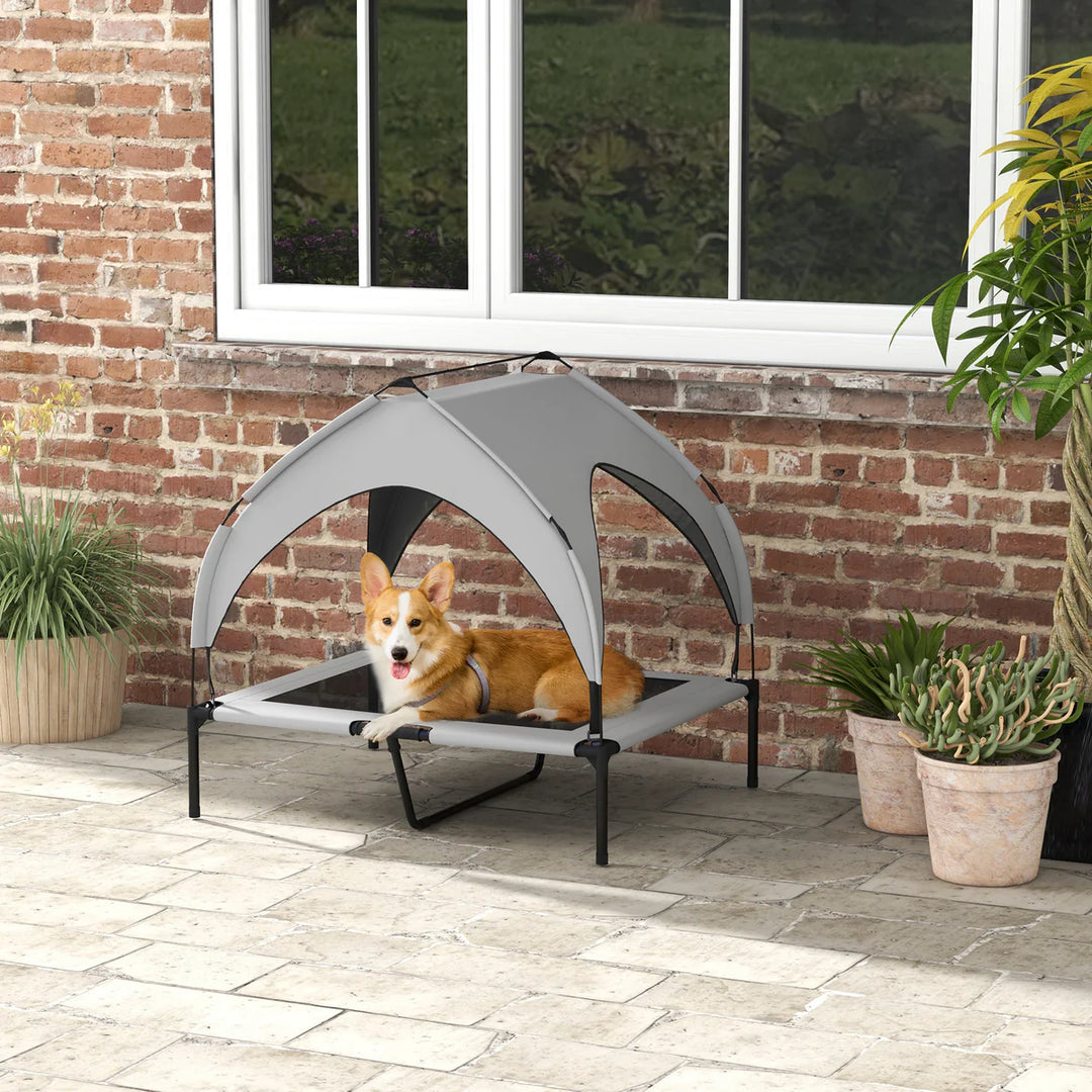 Cooling Raised Pet Bed for Medium & Large Dogs with Breathable Mesh